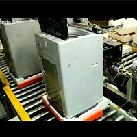 自動貼標(biāo)機(jī)實時打印貼能耗標(biāo)視頻